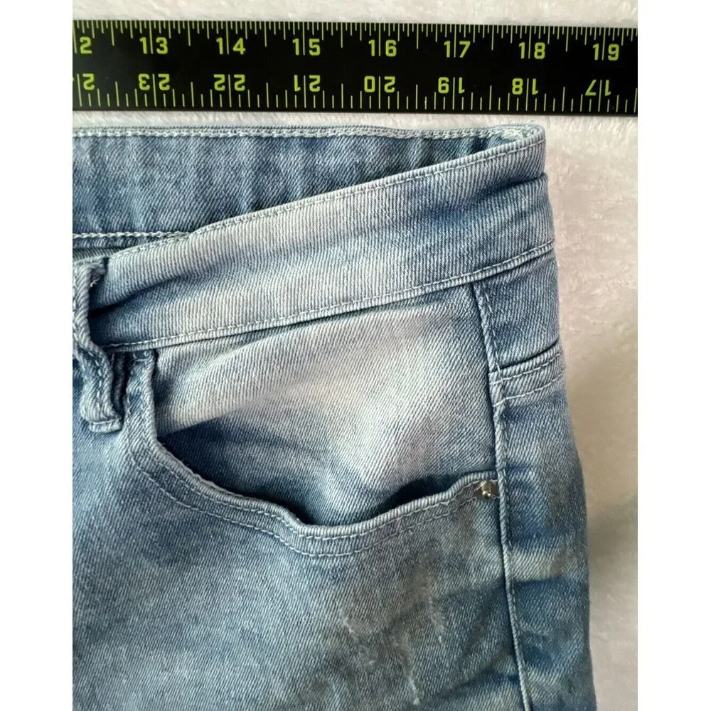 South Pole Shorts Mens 34 (Fits 36)‎ Slim Fit Jean Denim Jorts Faded Y2K 00s VTG